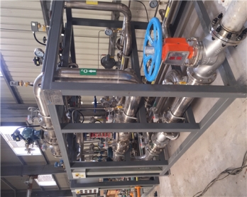 中科玻璃输送带安装工程